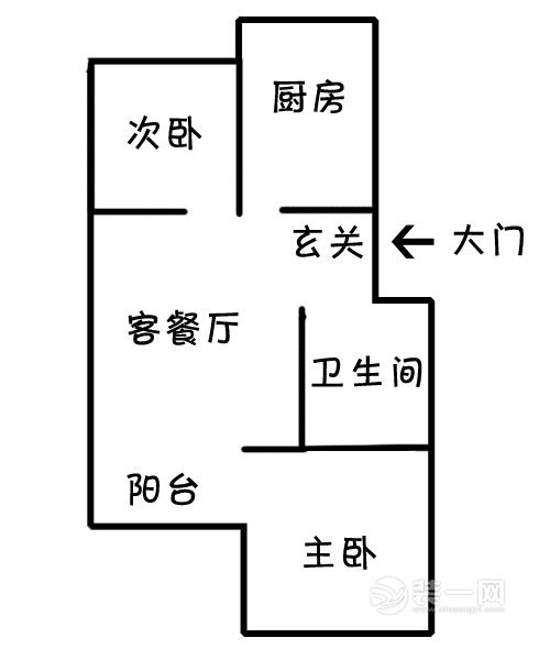 邵阳现代简约风格户型图