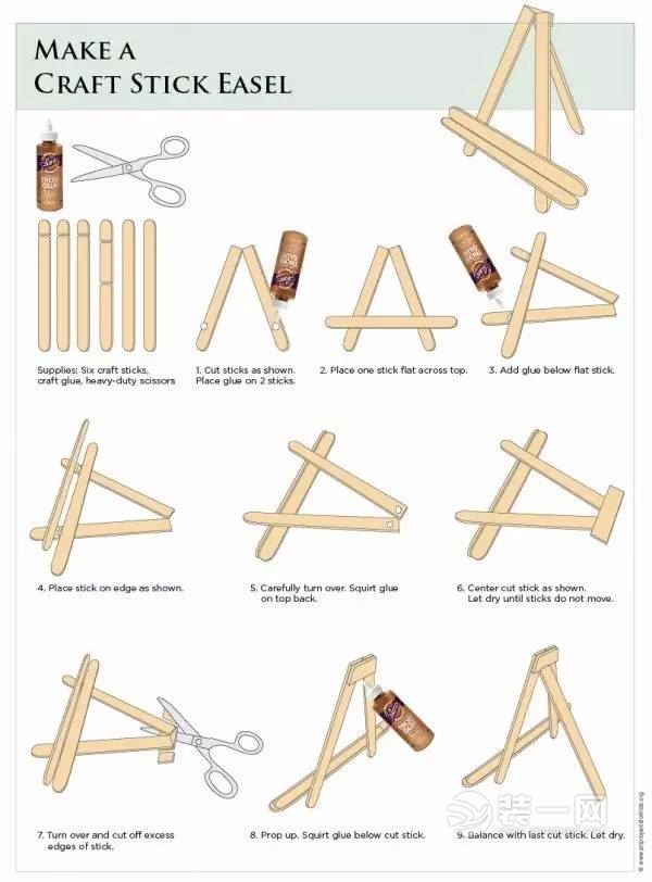 邵阳装修网教你冰棒棍手工制作